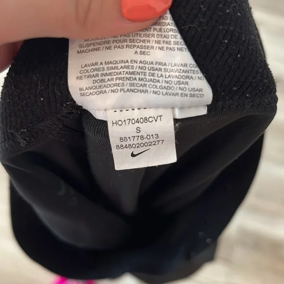 Black Nike Leggings with silver sparkles - Picture 4 of 5